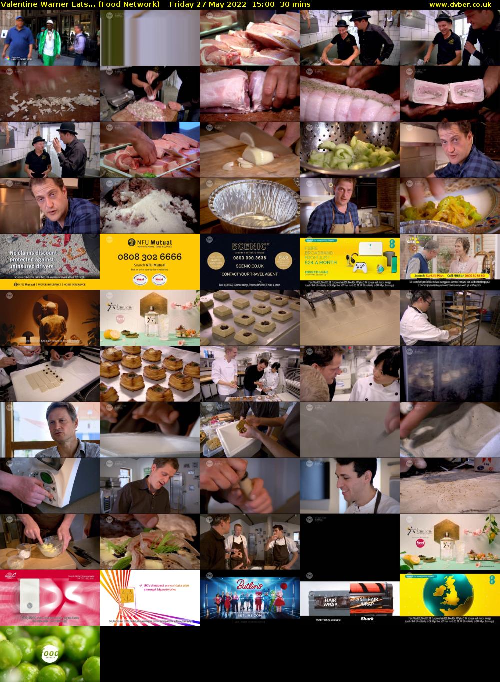 Valentine Warner Eats... (Food Network) Friday 27 May 2022 15:00 - 15:30