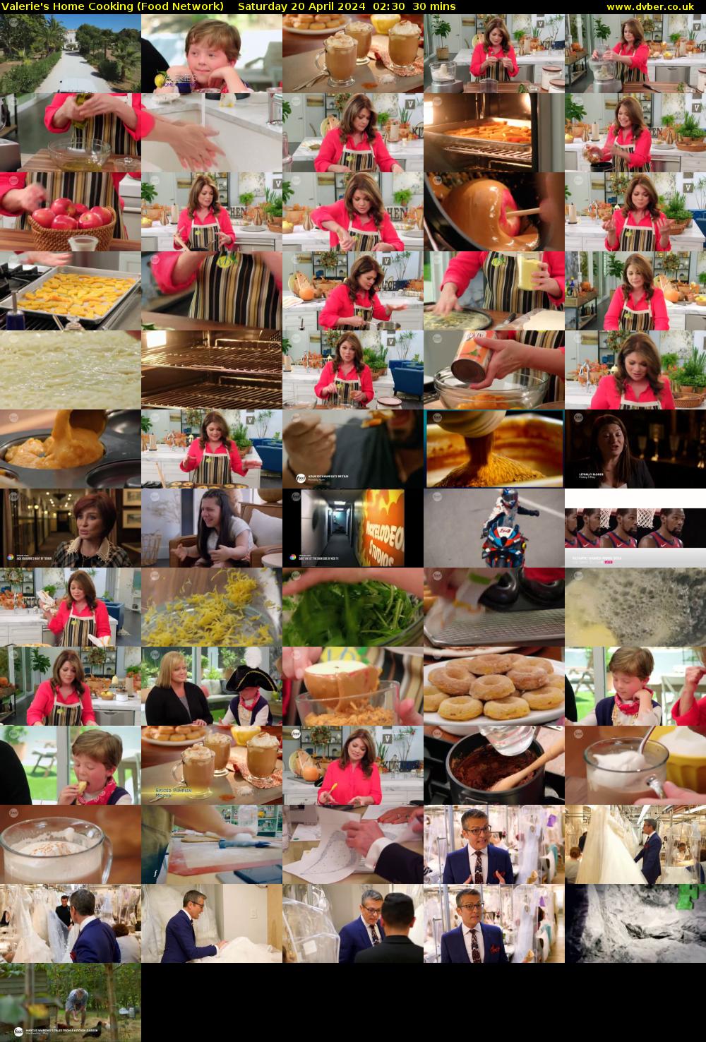 Valerie's Home Cooking (Food Network) Saturday 20 April 2024 02:30 - 03:00