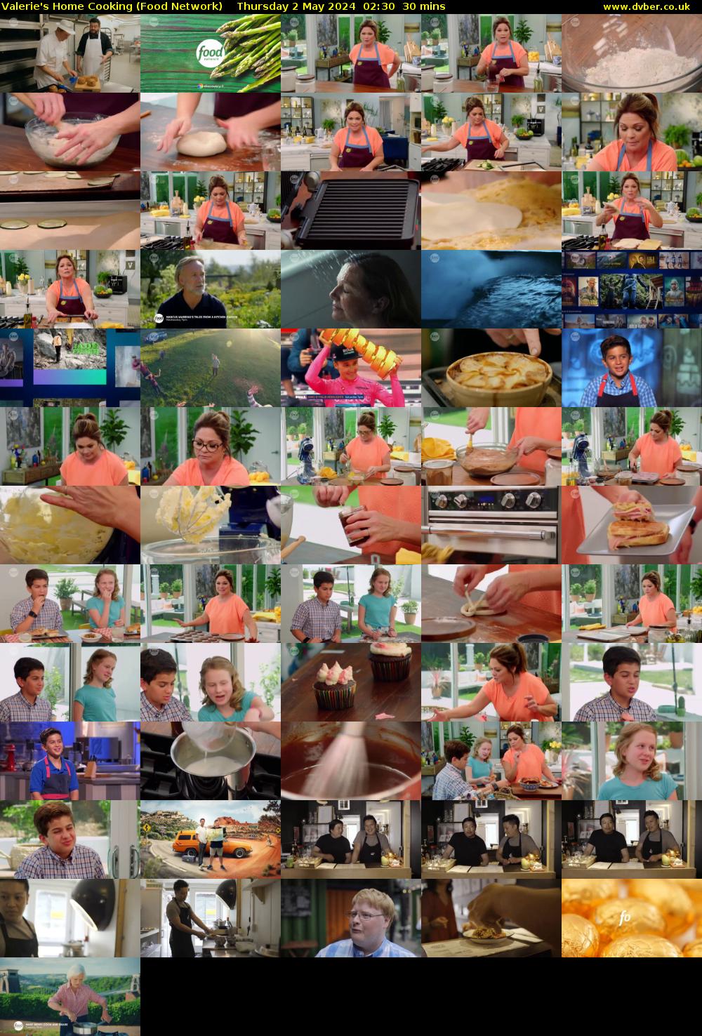 Valerie's Home Cooking (Food Network) Thursday 2 May 2024 02:30 - 03:00