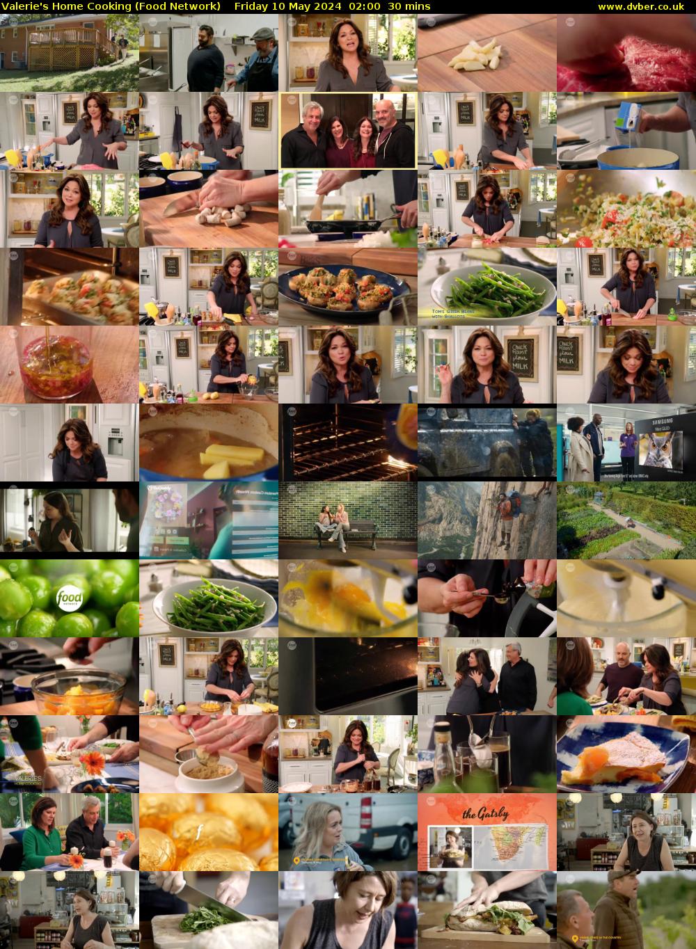 Valerie's Home Cooking (Food Network) Friday 10 May 2024 02:00 - 02:30