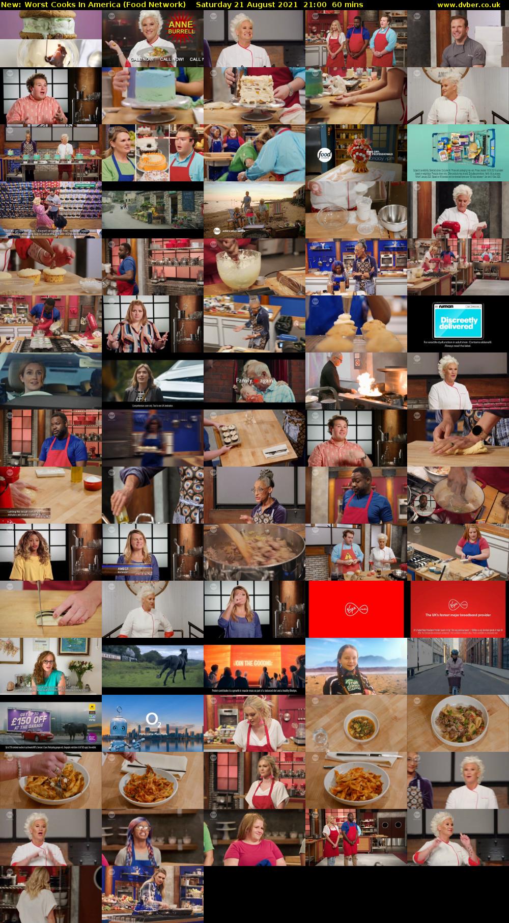 Worst Cooks In America (Food Network) Saturday 21 August 2021 22:00 - 23:00