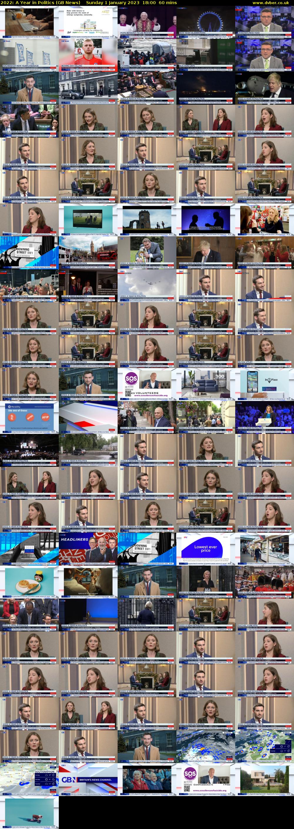 2022: A Year in Politics (GB News) Sunday 1 January 2023 18:00 - 19:00