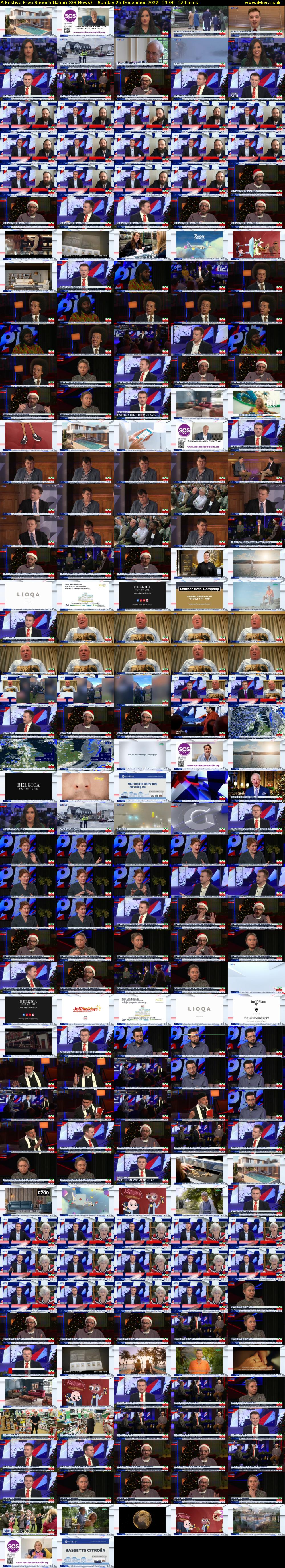A Festive Free Speech Nation (GB News) Sunday 25 December 2022 19:00 - 21:00