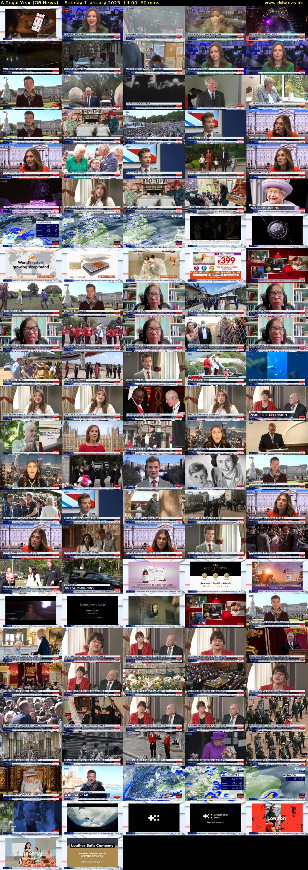 A Royal Year (GB News) Sunday 1 January 2023 14:00 - 15:00