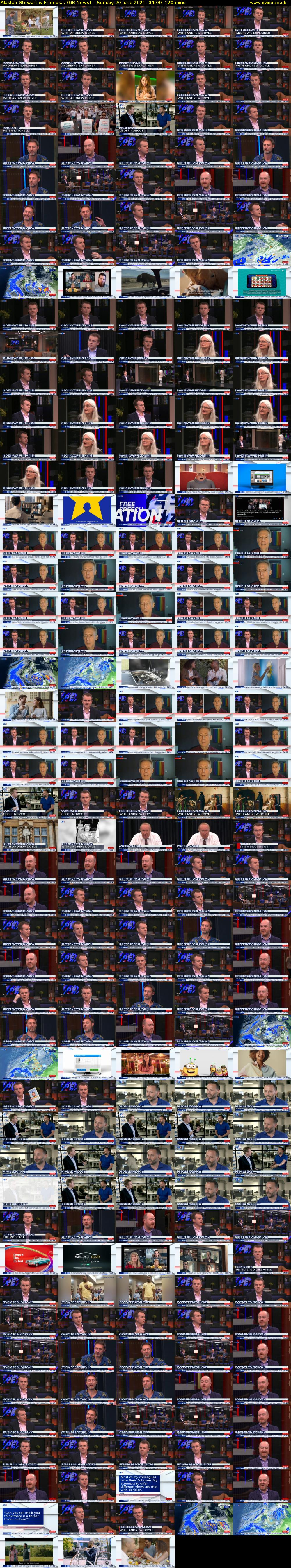 Alastair Stewart & Friends... (GB News) Sunday 20 June 2021 04:00 - 06:00