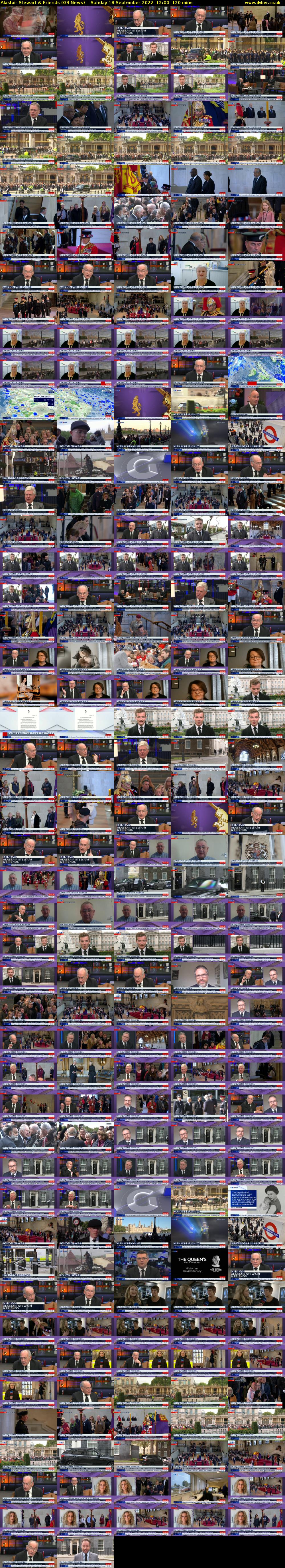 Alastair Stewart & Friends (GB News) Sunday 18 September 2022 12:00 - 14:00