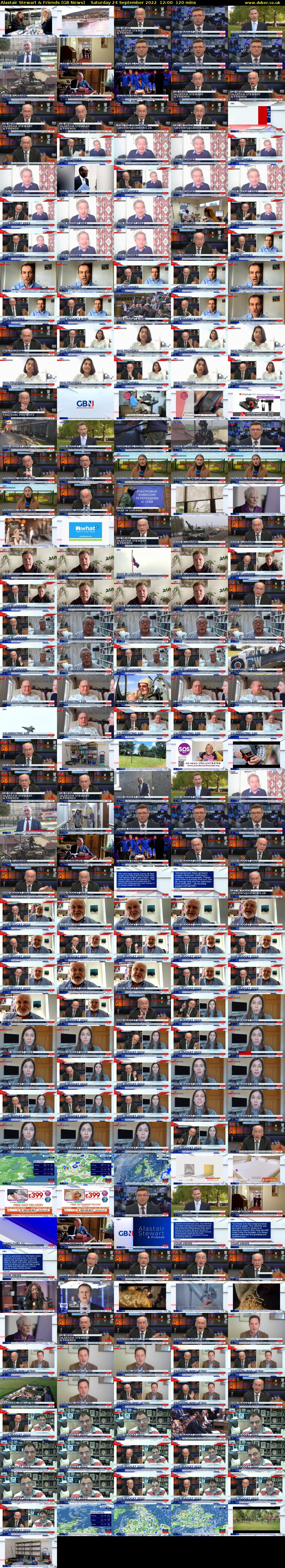 Alastair Stewart & Friends (GB News) Saturday 24 September 2022 12:00 - 14:00
