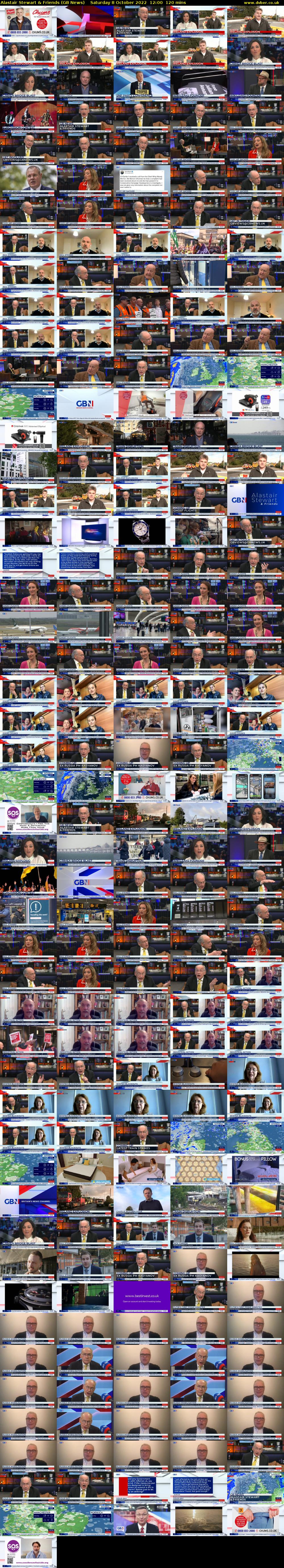 Alastair Stewart & Friends (GB News) Saturday 8 October 2022 12:00 - 14:00