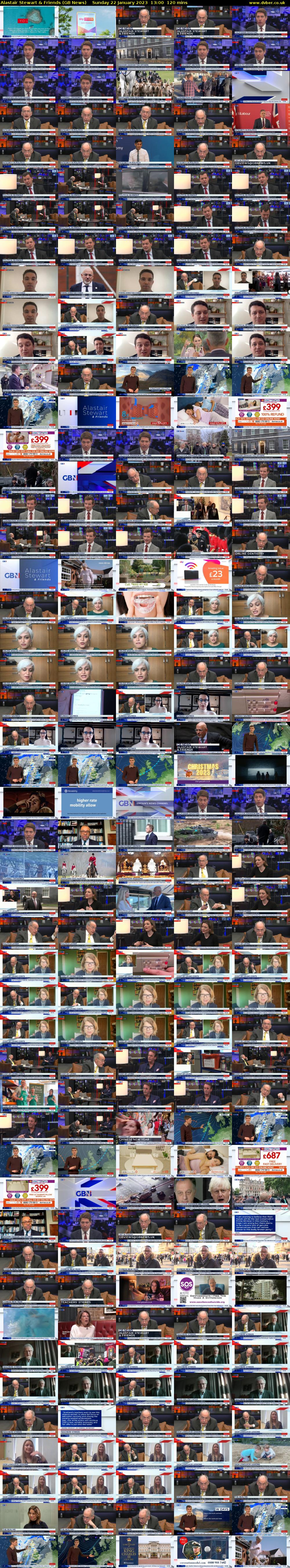 Alastair Stewart & Friends (GB News) Sunday 22 January 2023 13:00 - 15:00