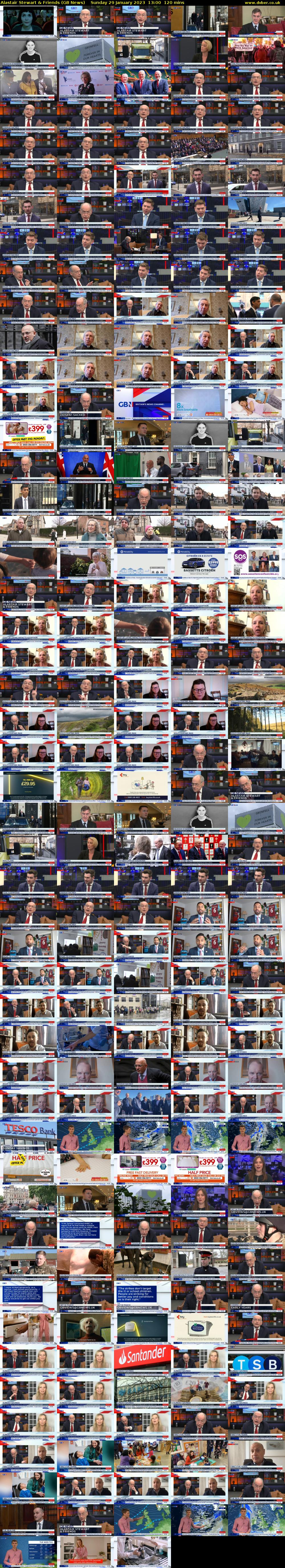 Alastair Stewart & Friends (GB News) Sunday 29 January 2023 13:00 - 15:00