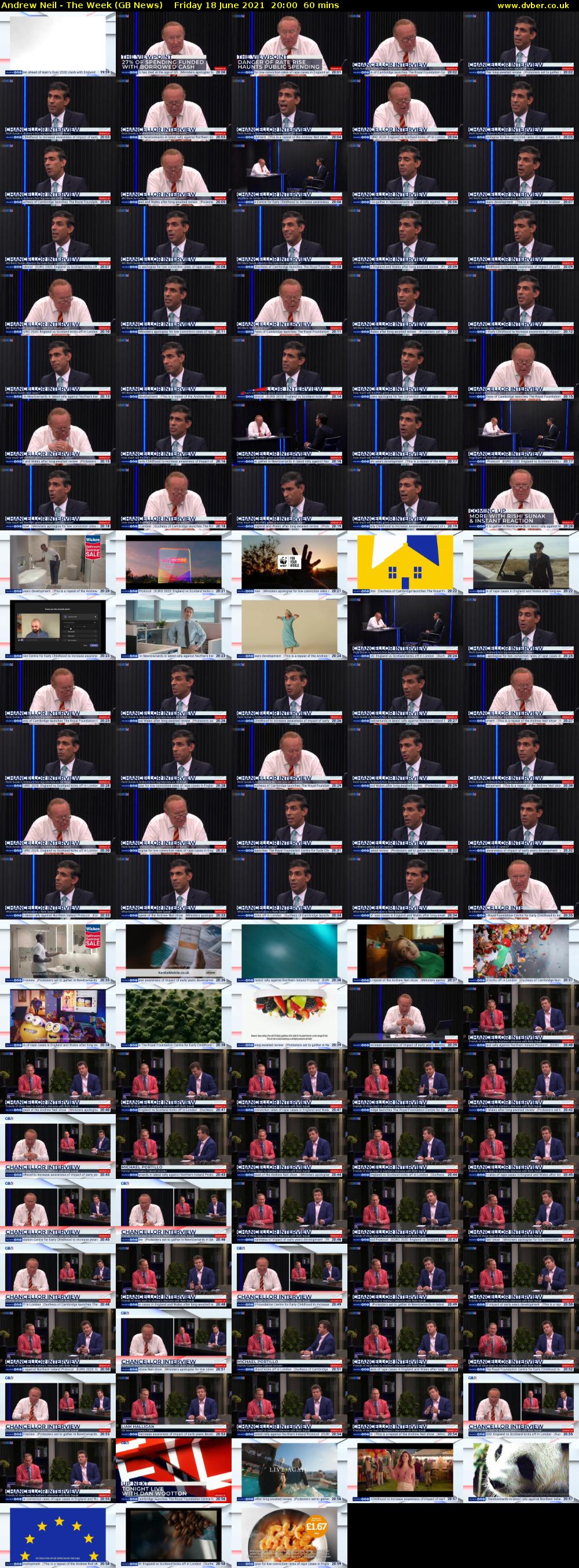 Andrew Neil - The Week (GB News) Friday 18 June 2021 20:00 - 21:00