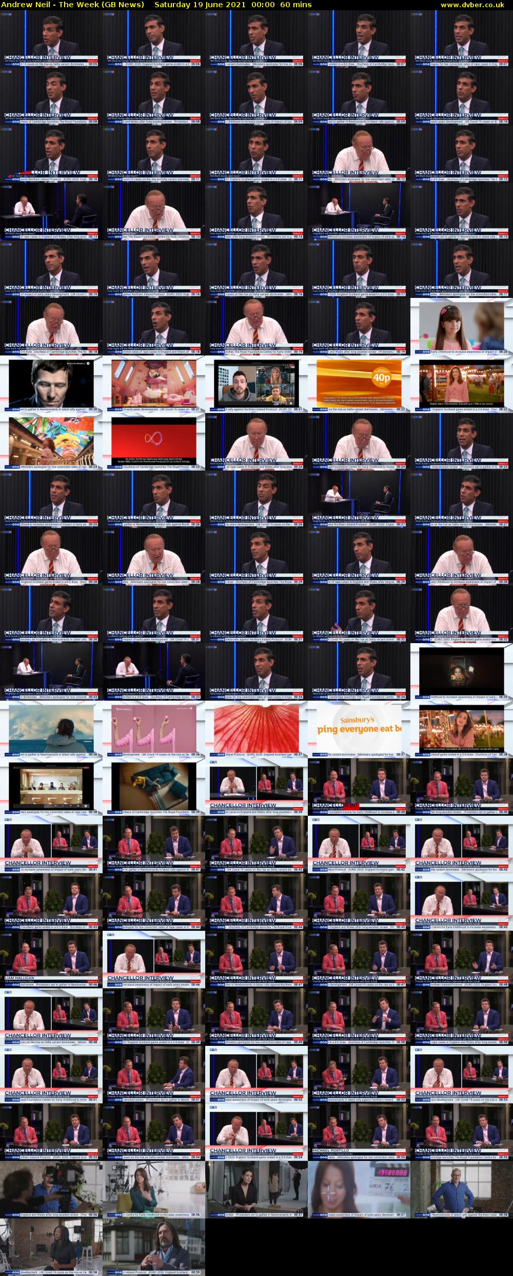 Andrew Neil - The Week (GB News) Saturday 19 June 2021 00:00 - 01:00