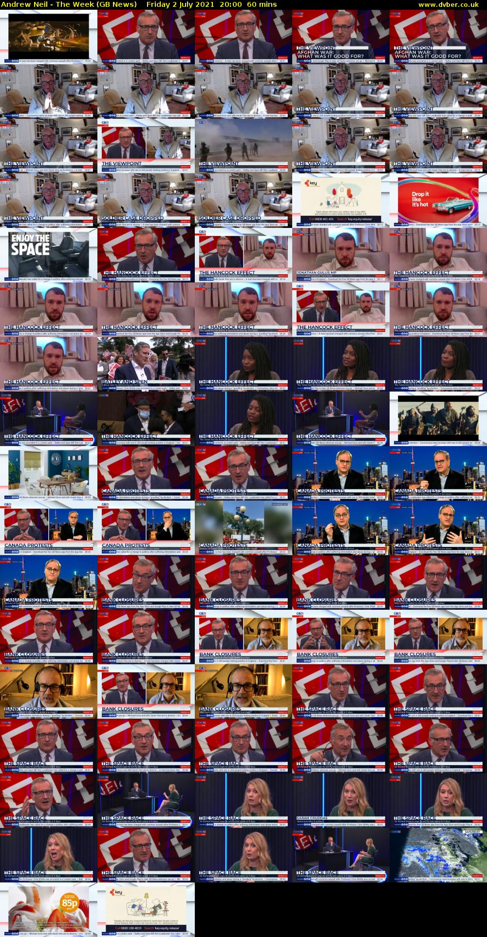 Andrew Neil - The Week (GB News) Friday 2 July 2021 20:00 - 21:00