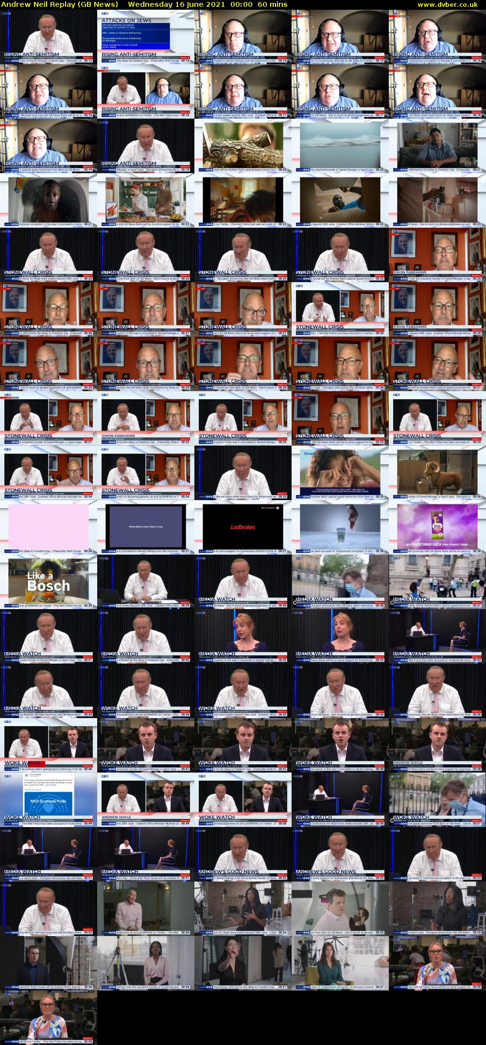 Andrew Neil Replay (GB News) Wednesday 16 June 2021 00:00 - 01:00