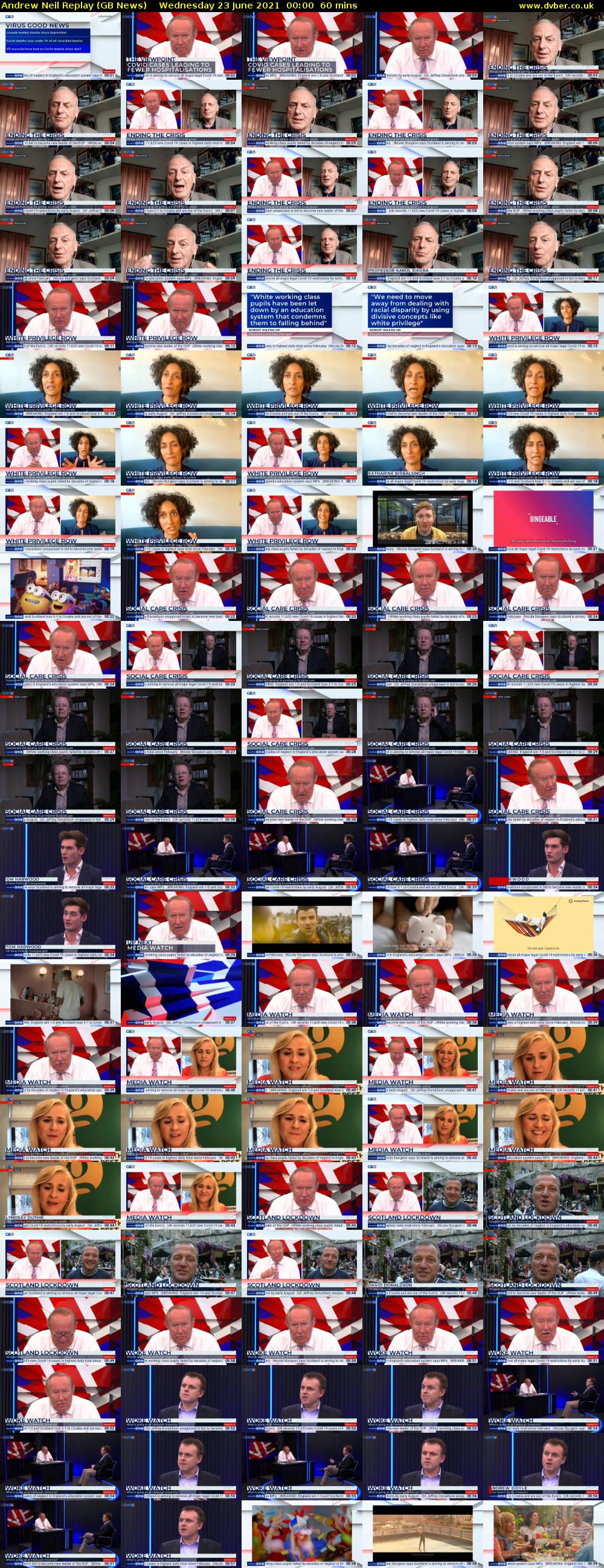 Andrew Neil Replay (GB News) Wednesday 23 June 2021 00:00 - 01:00