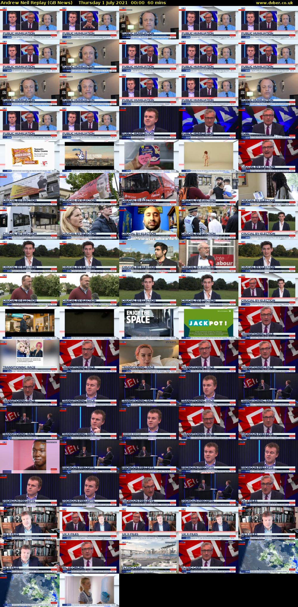 Andrew Neil Replay (GB News) Thursday 1 July 2021 00:00 - 01:00