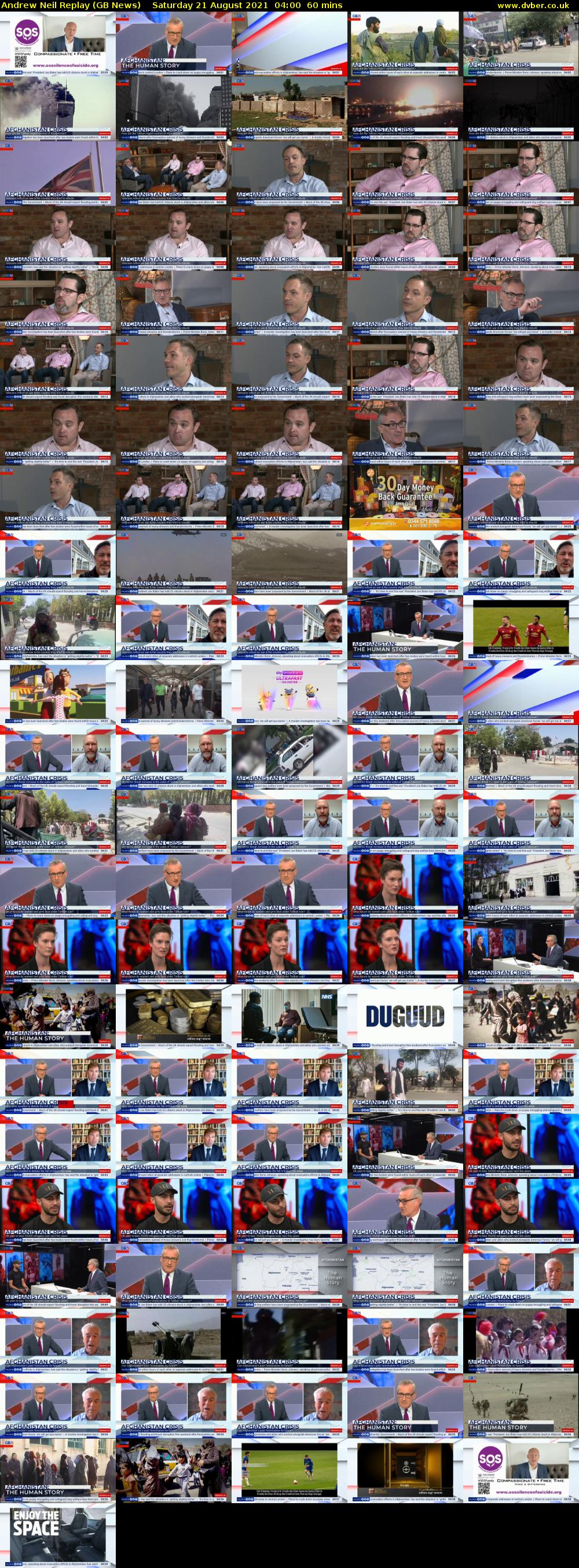 Andrew Neil Replay (GB News) Saturday 21 August 2021 04:00 - 05:00