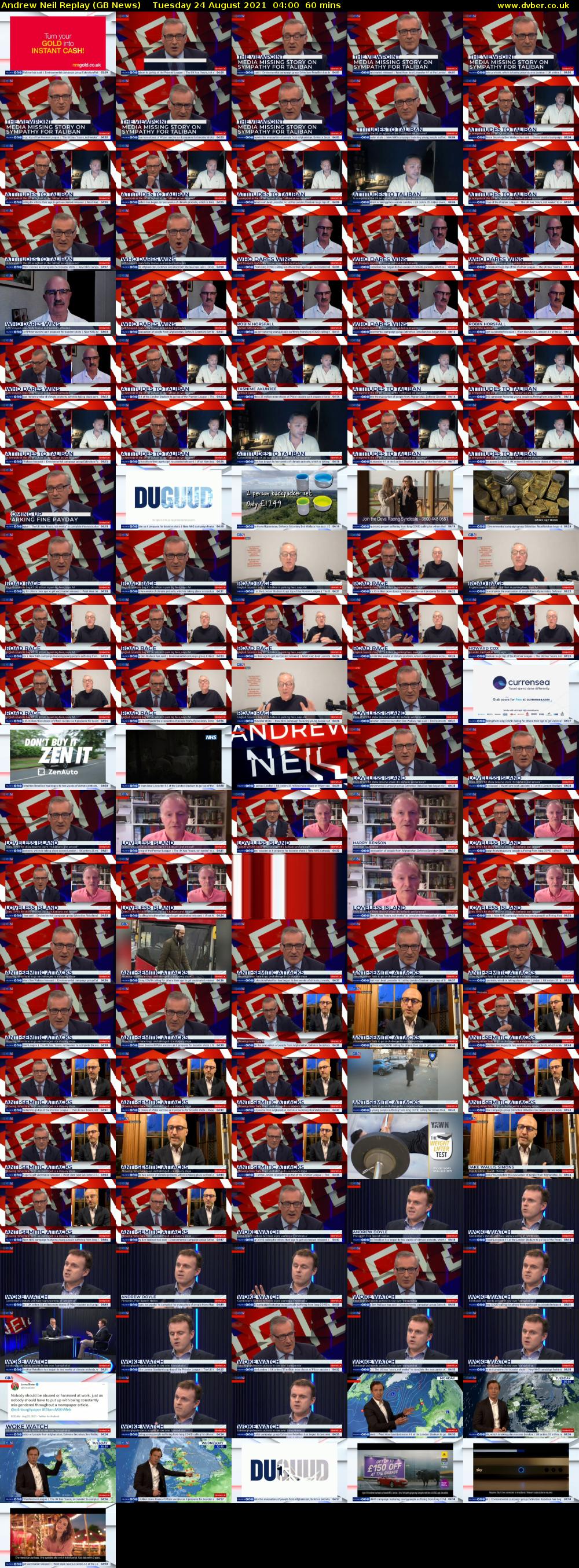 Andrew Neil Replay (GB News) Tuesday 24 August 2021 04:00 - 05:00