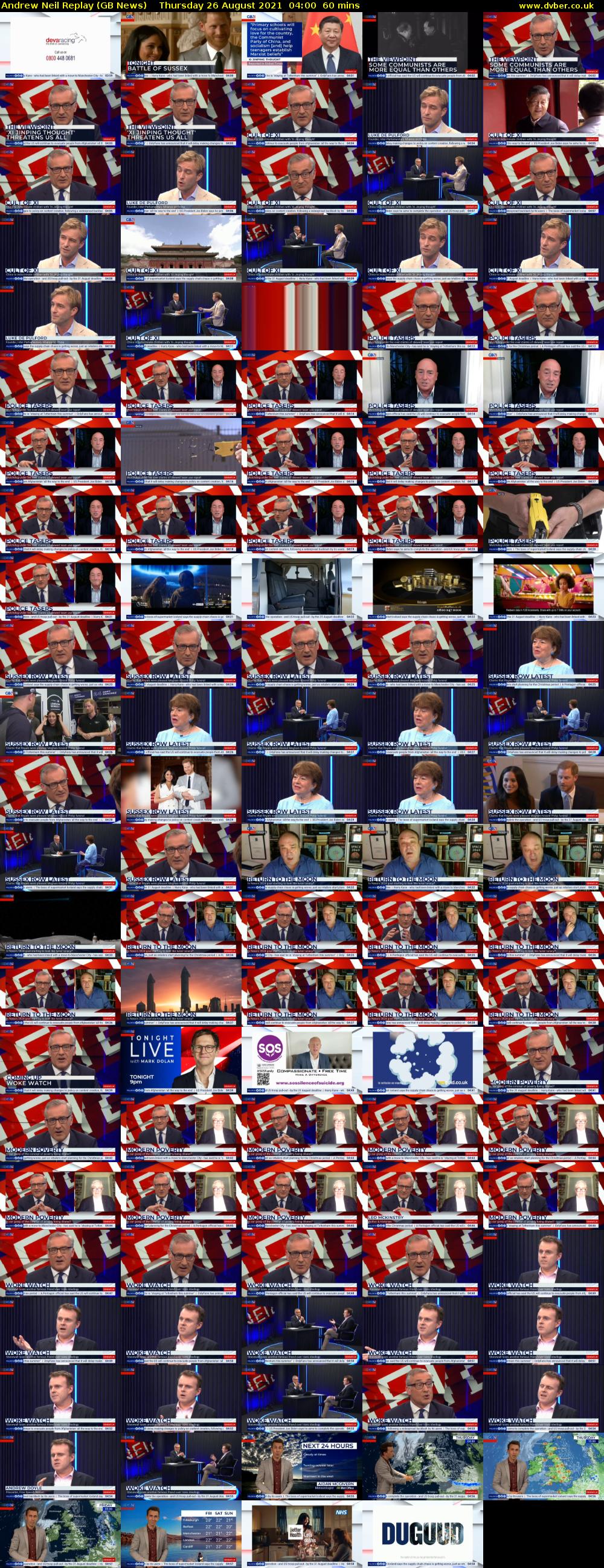 Andrew Neil Replay (GB News) Thursday 26 August 2021 04:00 - 05:00