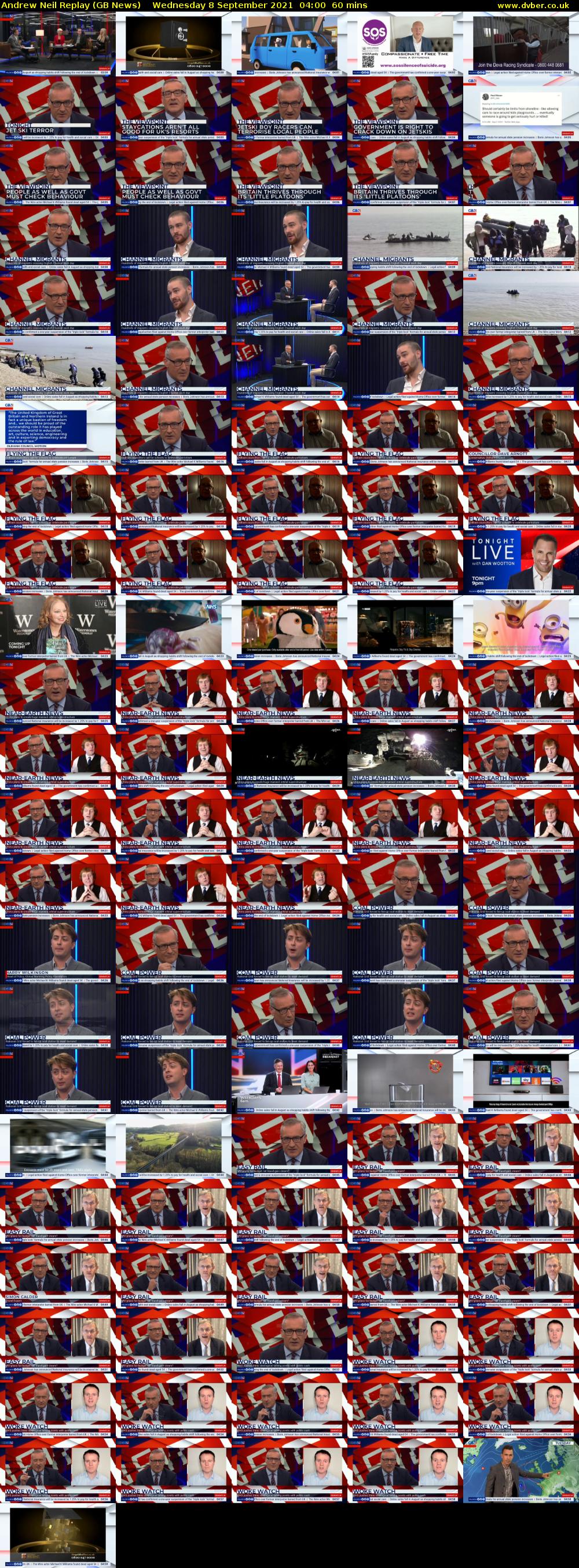 Andrew Neil Replay (GB News) Wednesday 8 September 2021 04:00 - 05:00