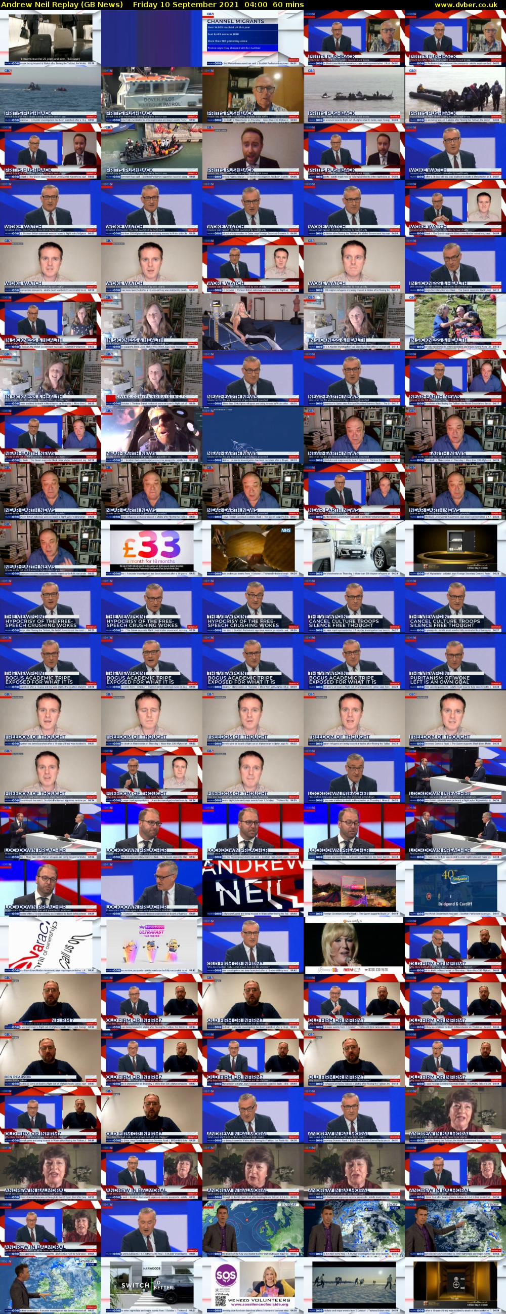 Andrew Neil Replay (GB News) Friday 10 September 2021 04:00 - 05:00