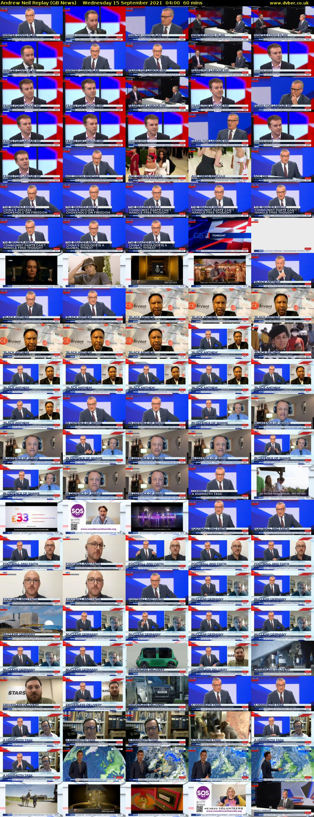 Andrew Neil Replay (GB News) Wednesday 15 September 2021 04:00 - 05:00