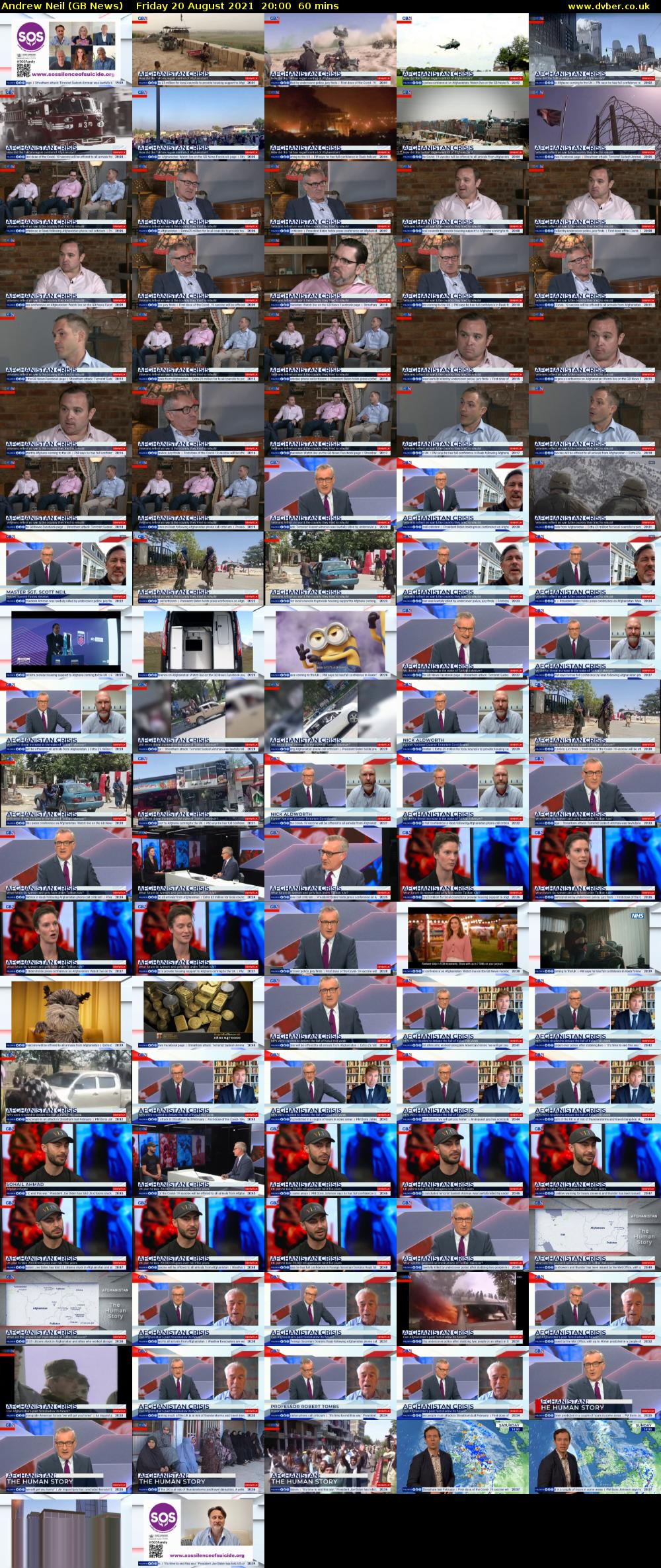Andrew Neil (GB News) Friday 20 August 2021 20:00 - 21:00