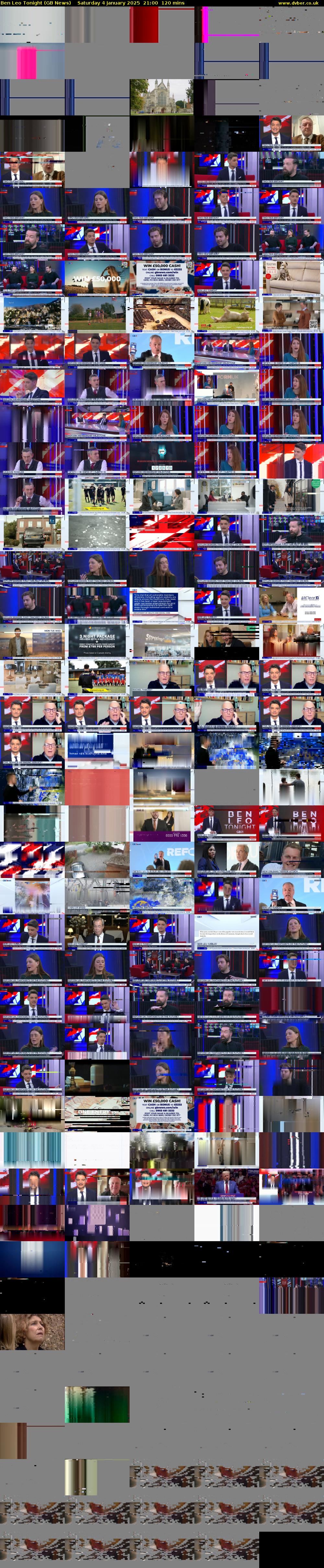 Ben Leo Tonight (GB News) Saturday 4 January 2025 21:00 - 23:00