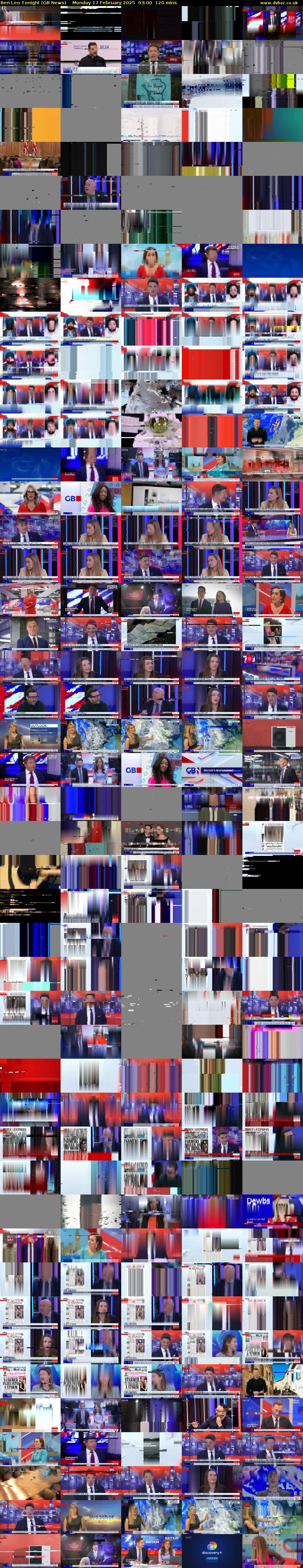 Ben Leo Tonight (GB News) Monday 17 February 2025 03:00 - 05:00