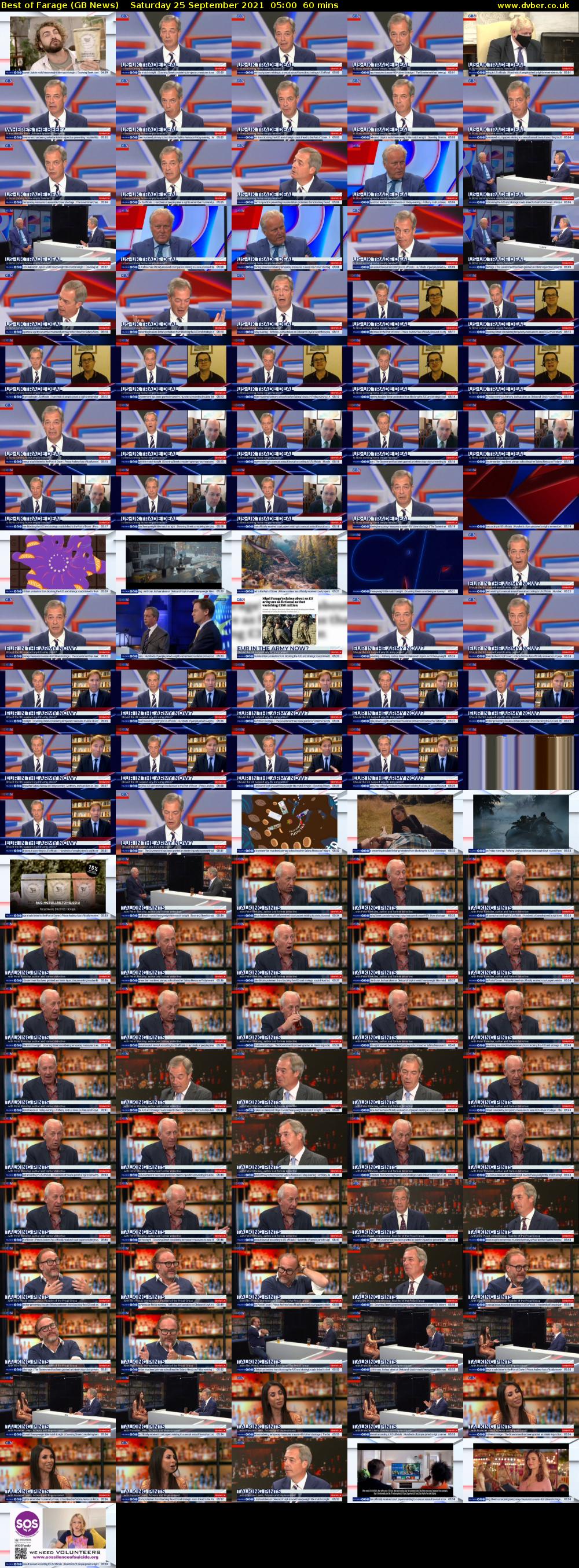 Best of Farage (GB News) Saturday 25 September 2021 05:00 - 06:00