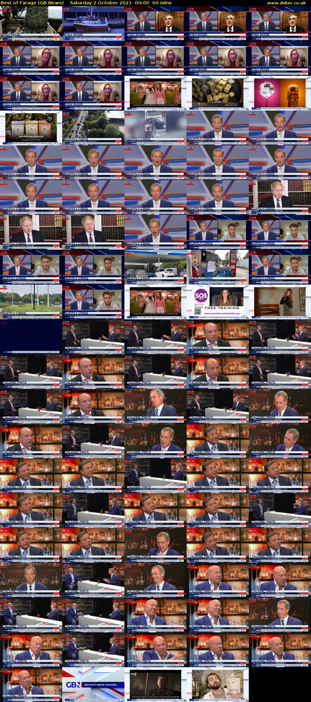 Best of Farage (GB News) Saturday 2 October 2021 00:00 - 01:00