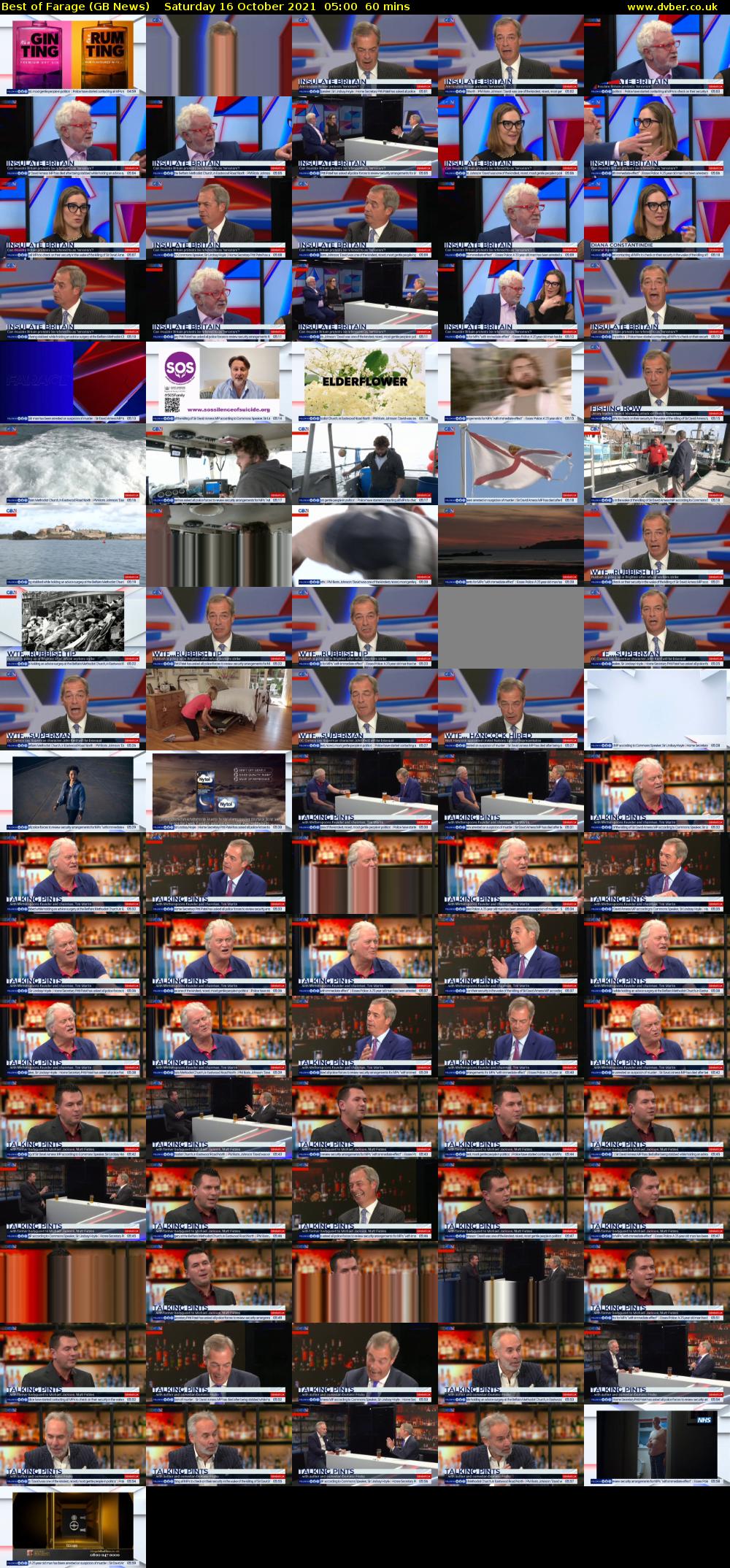 Best of Farage (GB News) Saturday 16 October 2021 05:00 - 06:00