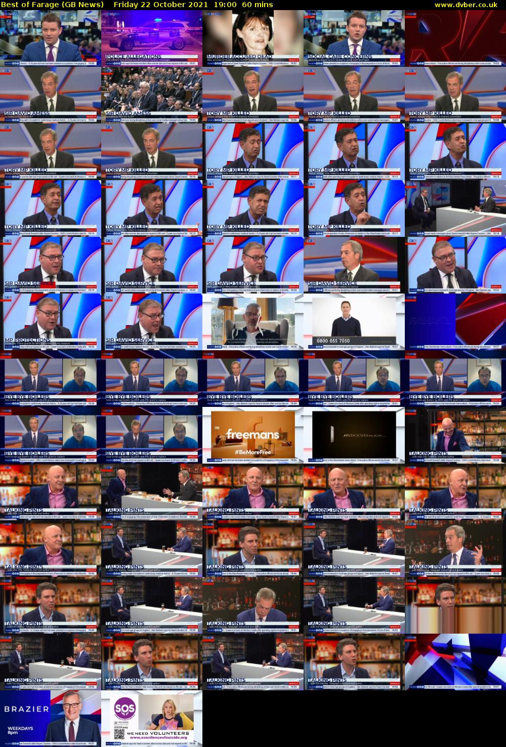 Best of Farage (GB News) Friday 22 October 2021 19:00 - 20:00