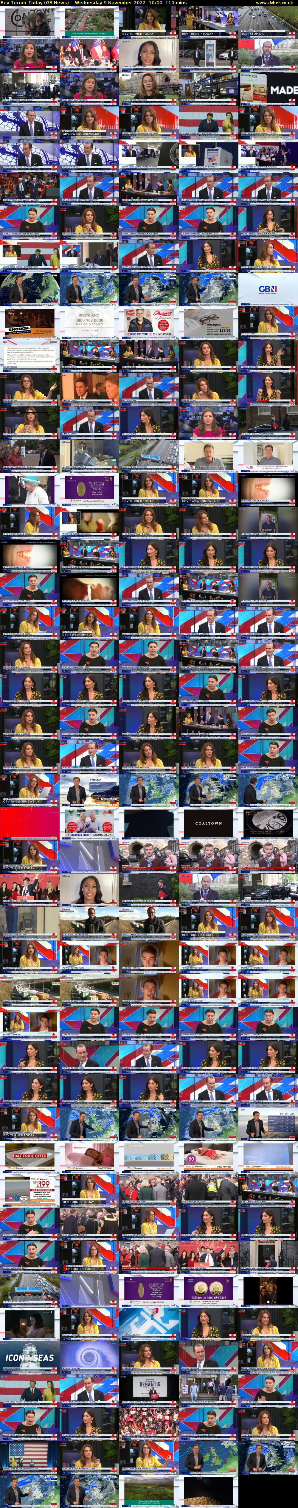 Bev Turner Today (GB News) Wednesday 9 November 2022 10:00 - 11:50