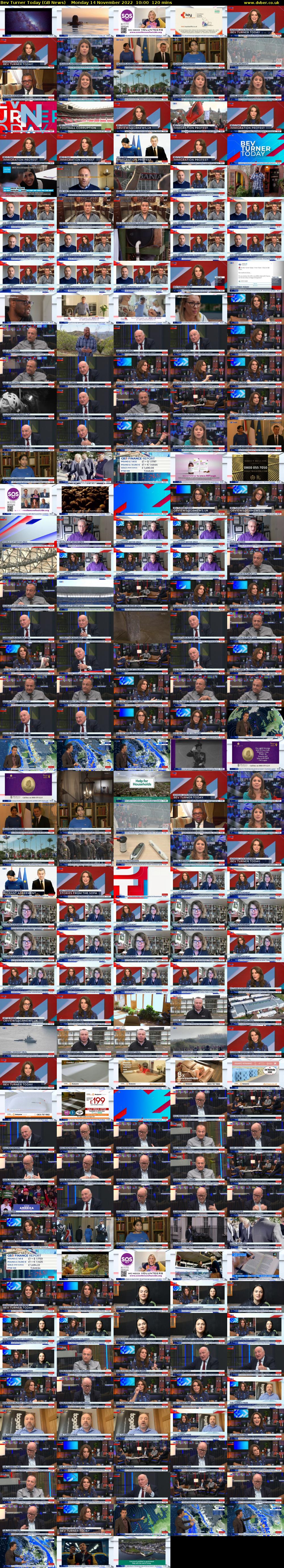 Bev Turner Today (GB News) Monday 14 November 2022 10:00 - 12:00