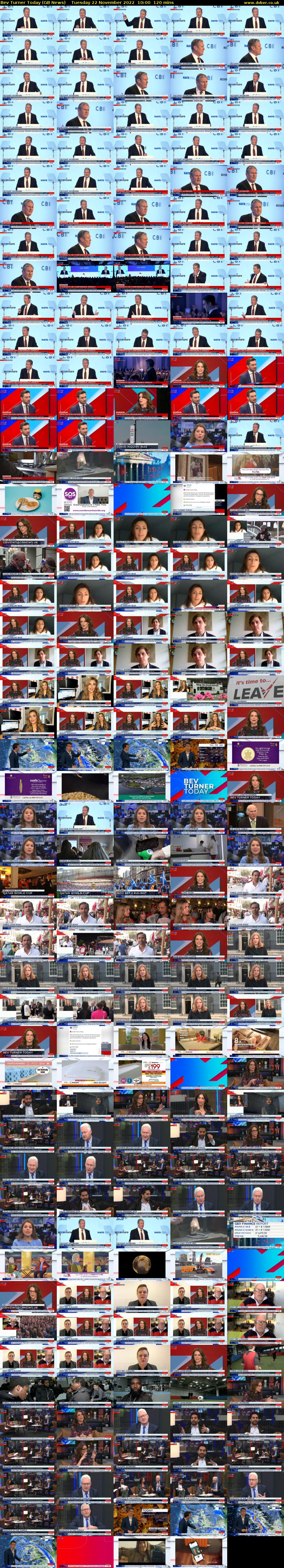 Bev Turner Today (GB News) Tuesday 22 November 2022 10:00 - 12:00