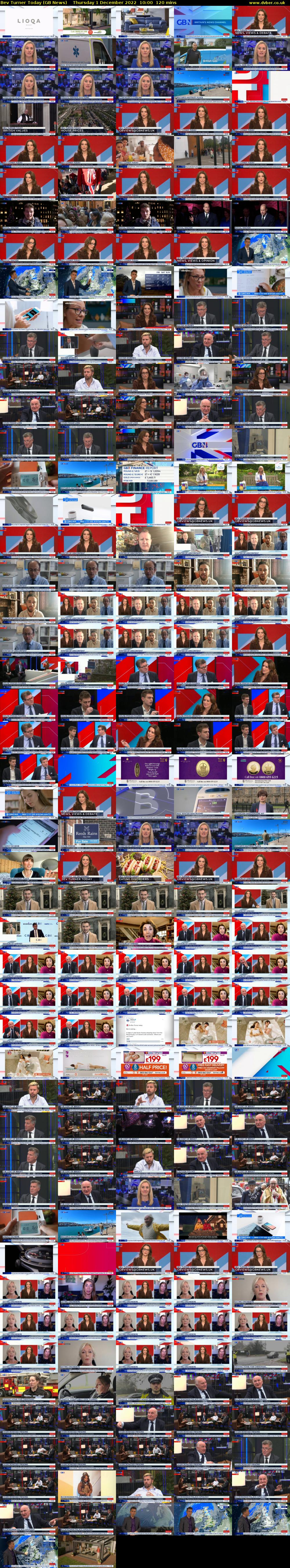 Bev Turner Today (GB News) Thursday 1 December 2022 10:00 - 12:00