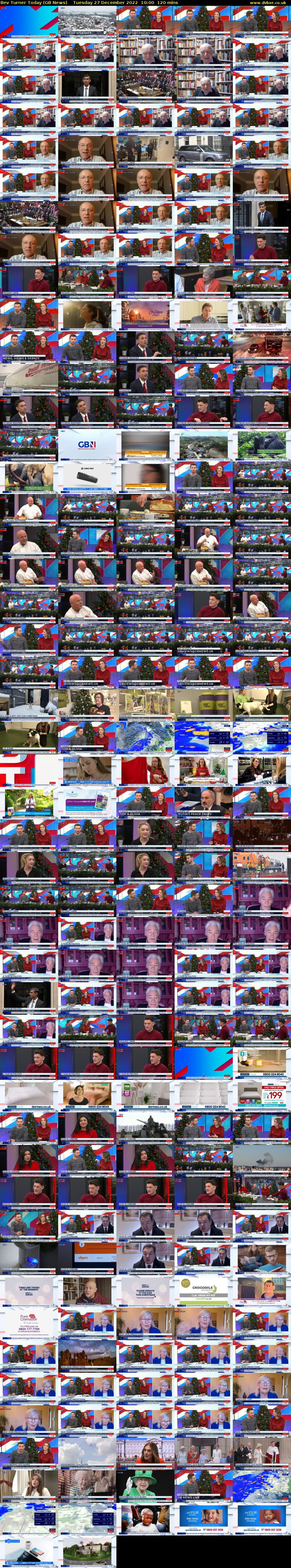 Bev Turner Today (GB News) Tuesday 27 December 2022 10:00 - 12:00