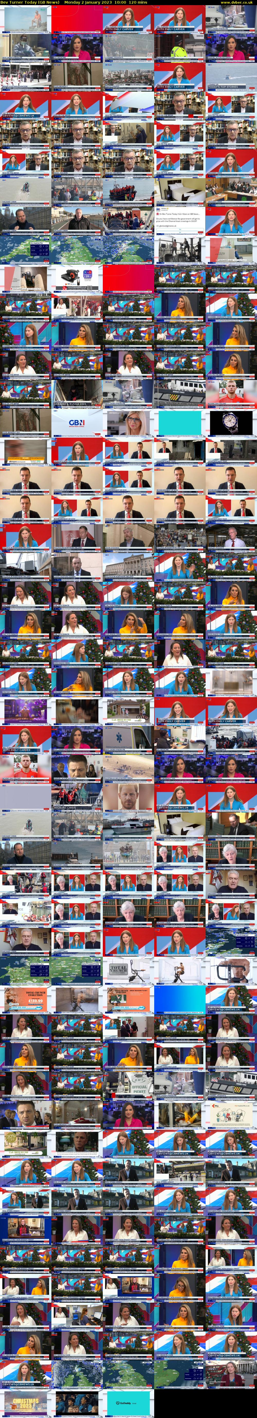 Bev Turner Today (GB News) Monday 2 January 2023 10:00 - 12:00