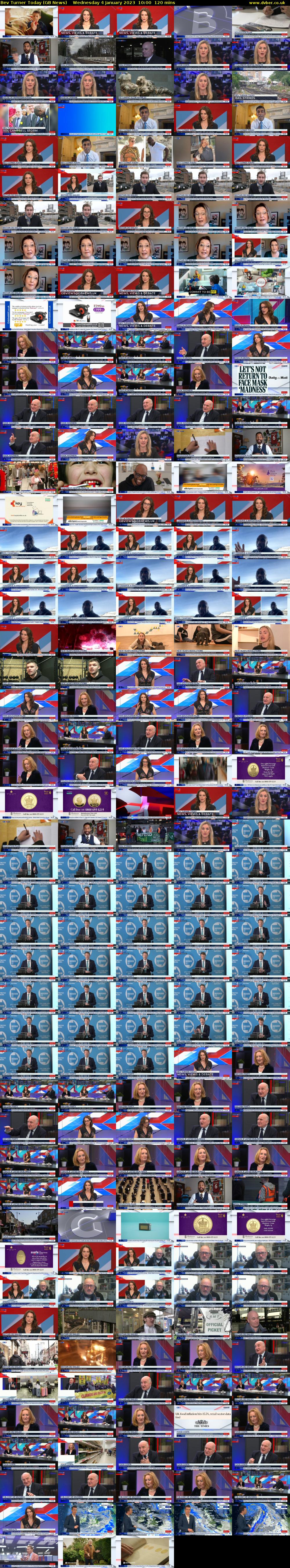 Bev Turner Today (GB News) Wednesday 4 January 2023 10:00 - 12:00