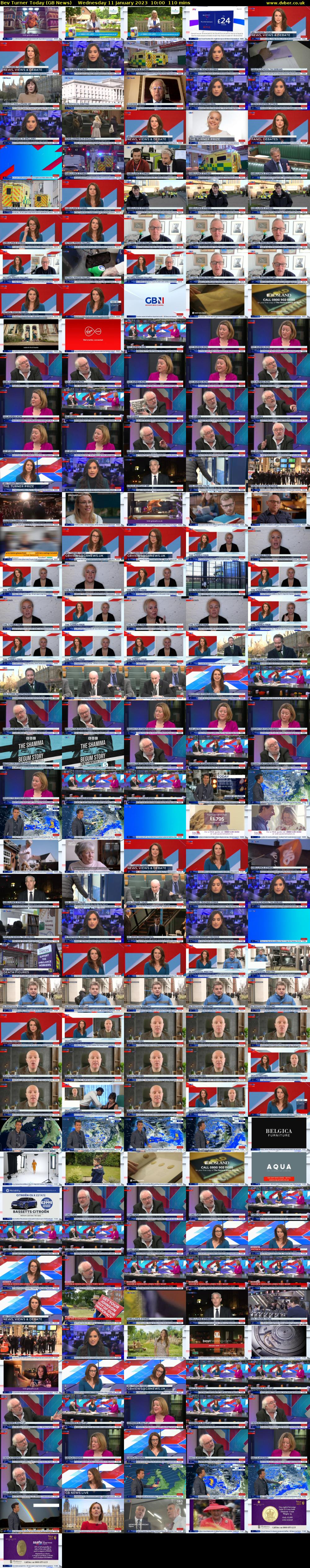 Bev Turner Today (GB News) Wednesday 11 January 2023 10:00 - 11:50