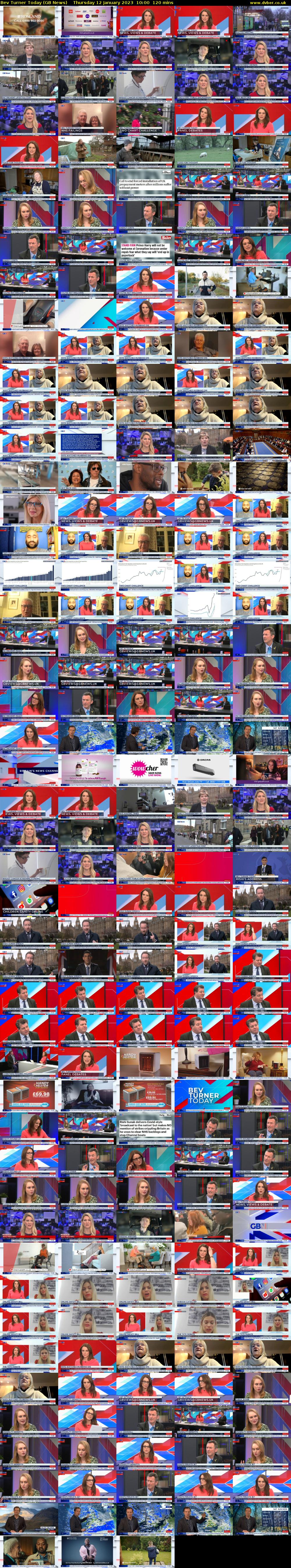 Bev Turner Today (GB News) Thursday 12 January 2023 10:00 - 12:00