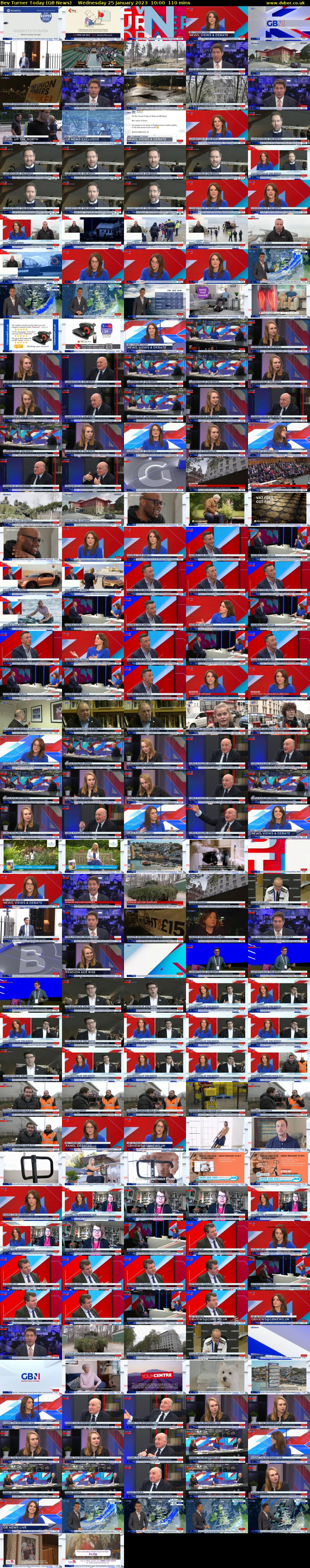 Bev Turner Today (GB News) Wednesday 25 January 2023 10:00 - 11:50