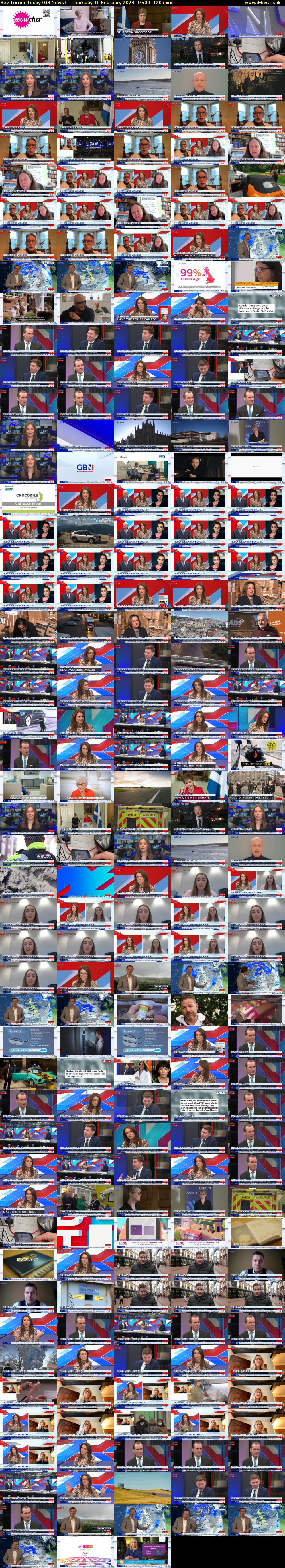 Bev Turner Today (GB News) Thursday 16 February 2023 10:00 - 12:00