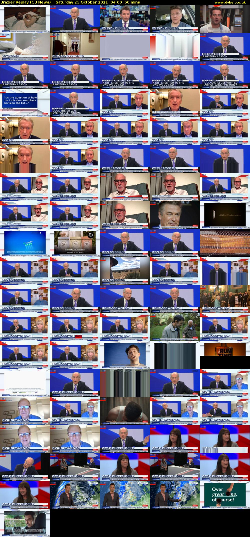 Brazier Replay (GB News) Saturday 23 October 2021 04:00 - 05:00