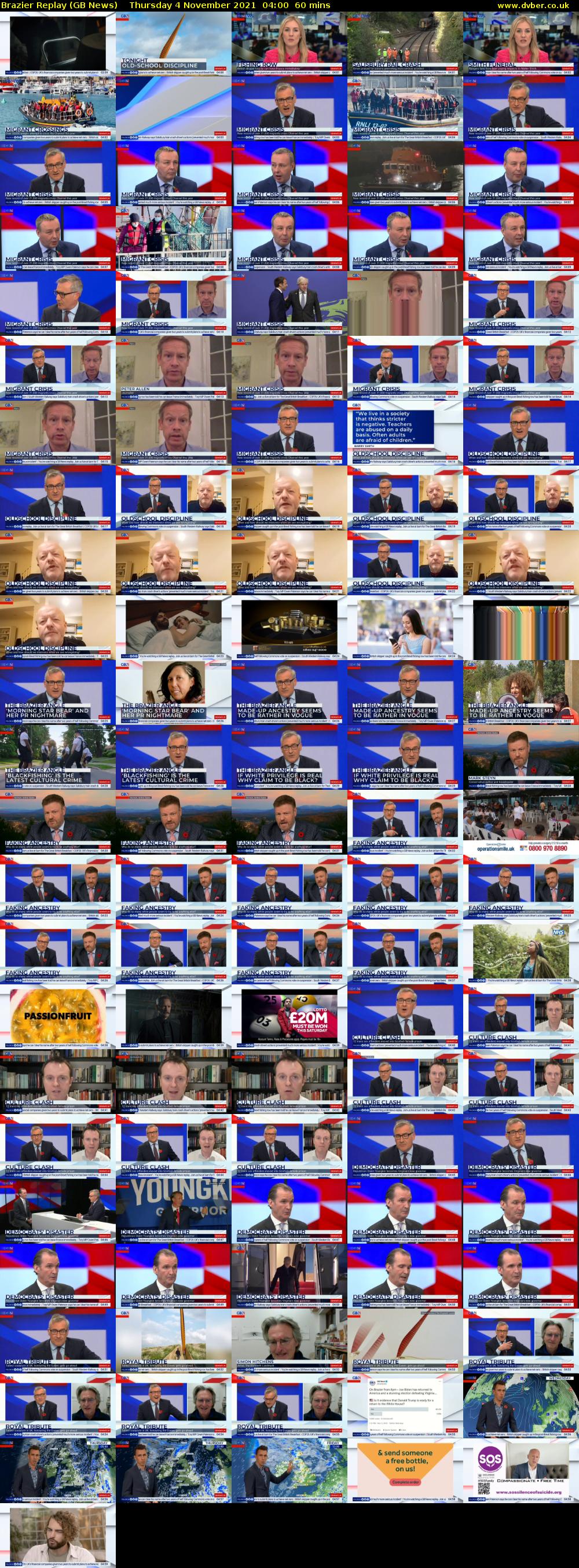 Brazier Replay (GB News) Thursday 4 November 2021 04:00 - 05:00