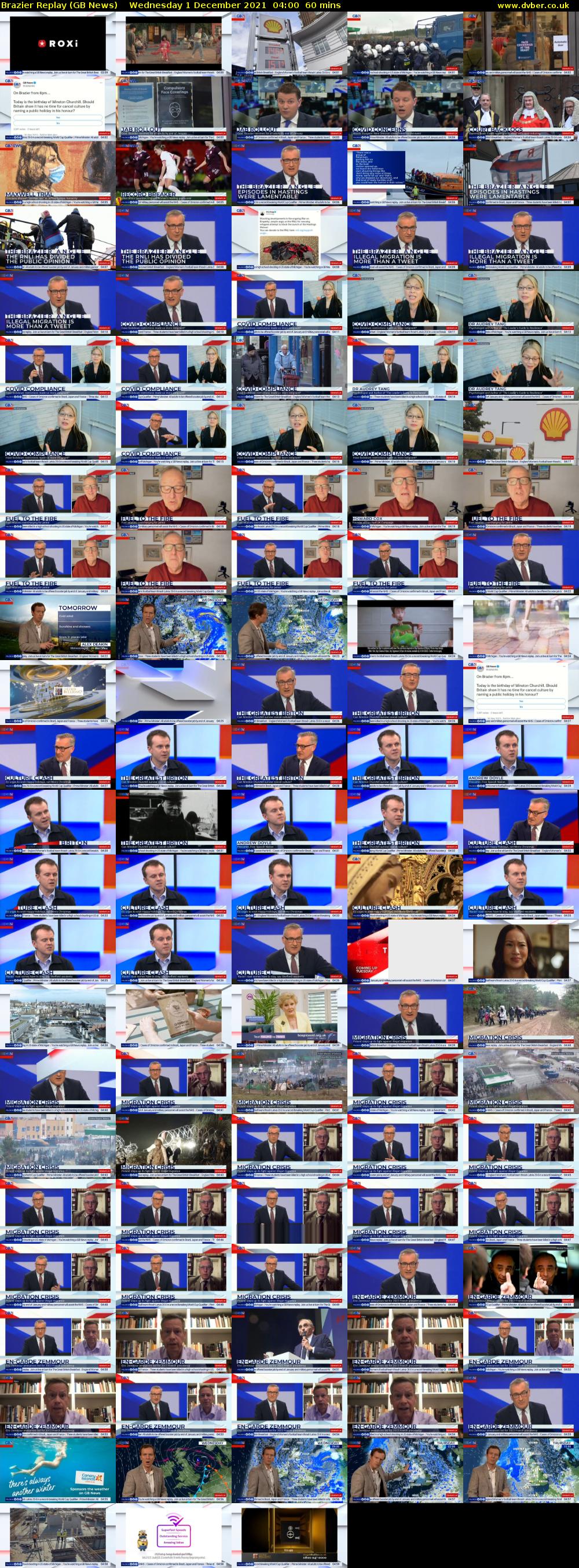 Brazier Replay (GB News) Wednesday 1 December 2021 04:00 - 05:00