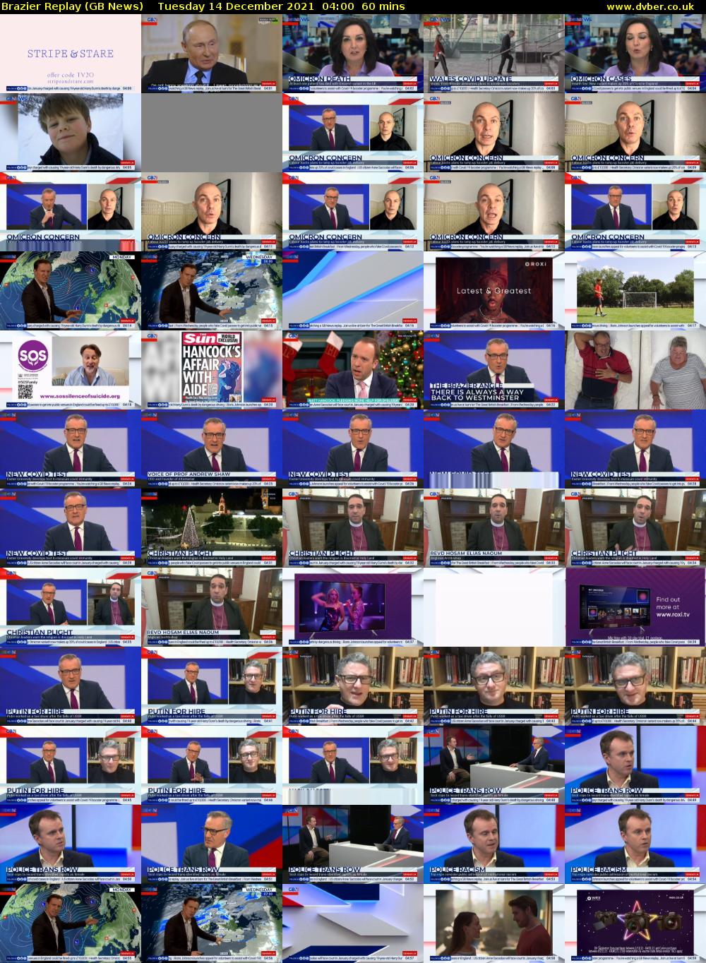 Brazier Replay (GB News) Tuesday 14 December 2021 04:00 - 05:00