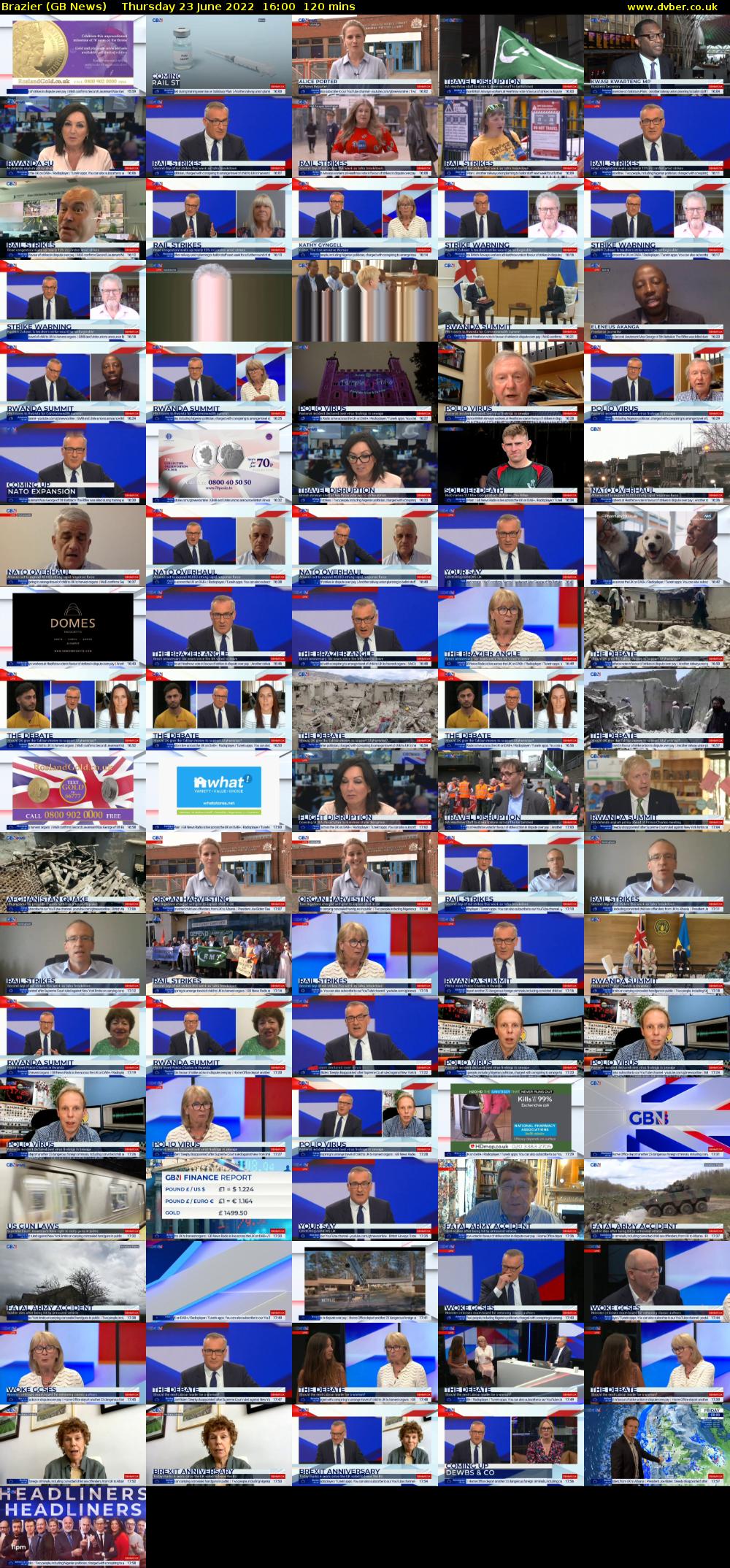 Brazier (GB News) Thursday 23 June 2022 16:00 - 18:00