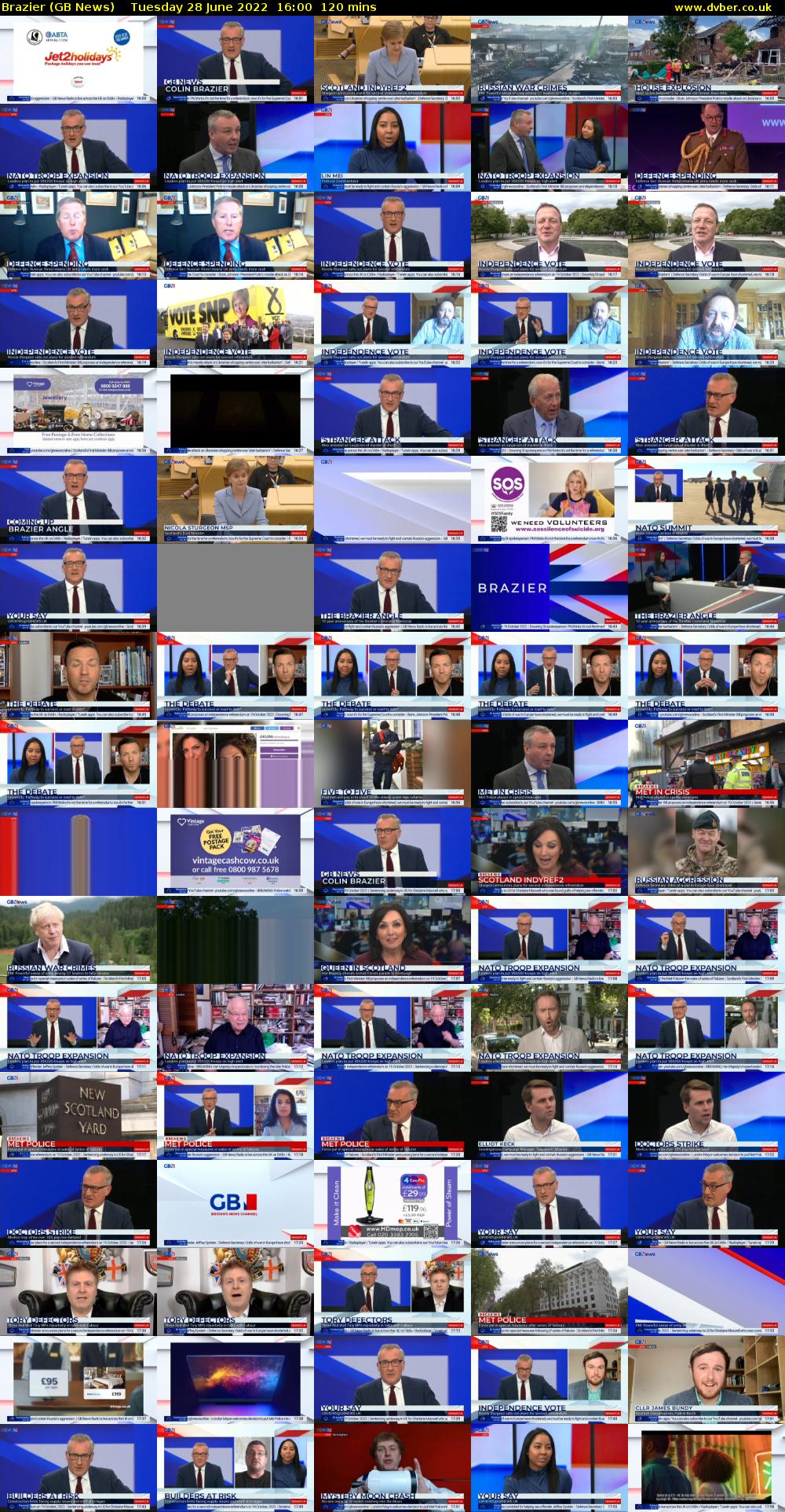 Brazier (GB News) Tuesday 28 June 2022 16:00 - 18:00